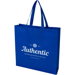 Sac publicitaire shopping à soufflets EcoSeal non tissé recyclé et certifié GRS de 12 L