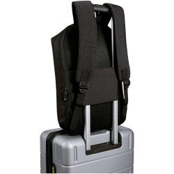 Sac publicitaire à dos antivol pour ordinateur portable 15" Luma de 10 L en matériaux recyclés GRS