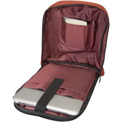 Sac publicitaire à dos antivol pour ordinateur portable 15" Luma de 10 L en matériaux recyclés GRS