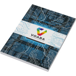 Cahier publicitaire A5 Novella Austen à couverture souple métallisée de 100 feuilles