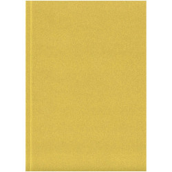 Cahier publicitaire A5 Novella Austen à couverture souple métallisée de 100 feuilles