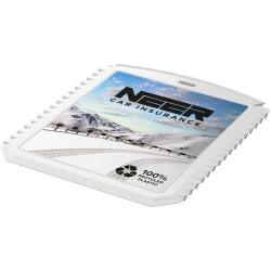 Grattoir publicitaire à glace Thrym rectangulaire et en plastique recyclé