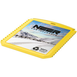 Grattoir publicitaire à glace Thrym rectangulaire et en plastique recyclé