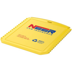 Grattoir publicitaire à glace Thrym rectangulaire et en plastique recyclé