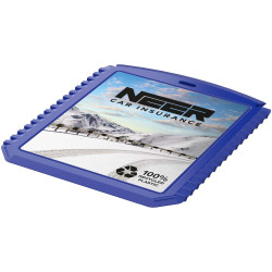 Grattoir publicitaire à glace Thrym rectangulaire et en plastique recyclé