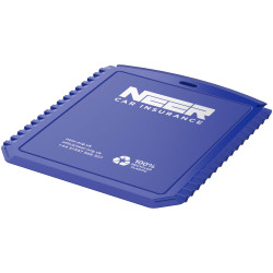 Grattoir publicitaire à glace Thrym rectangulaire et en plastique recyclé