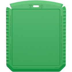 Grattoir publicitaire à glace Thrym rectangulaire et en plastique recyclé