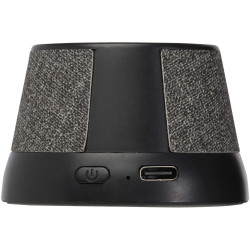 Haut-parleur publicitaire Horna sans fil magnétique en plastique recyclé de 3 W