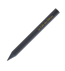 Crayon personnalisable Prestige Black 8.7 cm rond