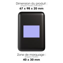 Batterie de secours publicitaire Magsafe sans fil 10 000 mAh Musen