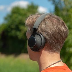 Casque publicitaire à réduction de bruit ANC Bluetooth sans fil Jundo