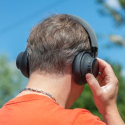 Casque publicitaire à réduction de bruit ANC Bluetooth sans fil Jundo