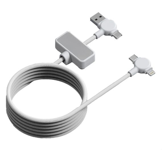Câble publicitaire de chargement 4 en 1 magnétique 100W Dao