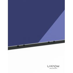 stand noir photocall personnalisé 300x230 cm 