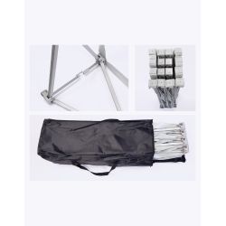 Stand parapluie velcro personnalisé 300x230 cm