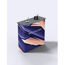 Comptoir d’accueil parapluie personnalisé 96 x 41 x 92 cm