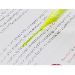 Surligneur en RPET recyclé UMA personnalisé Fabriqué en Europe