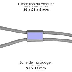 Câble personnalisé tour de cou charge ultra-rapide Kyoso