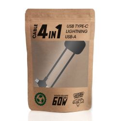 Câble personnalisé 18 cm Charge Ultra-Rapide 60W Aka Akashi