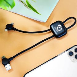 Câble personnalisé 18 cm Charge Ultra-Rapide 60W Aka Akashi