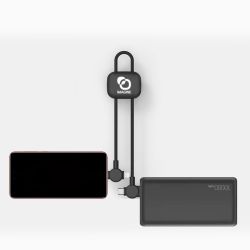 Câble personnalisé 18 cm Charge Ultra-Rapide 60W Aka Akashi