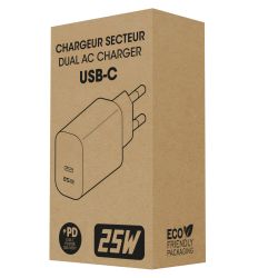 Chargeur publicitaire USB Prise Secteur Akashi Pika