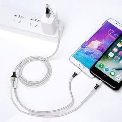 Câble publicitaire 4 en 1 recyclé 20W Akashi