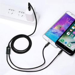 Câble publicitaire 4 en 1 recyclé 20W Akashi