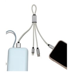 Cable publicitaire de chargement 4 en 1 charge rapide 20W Miji