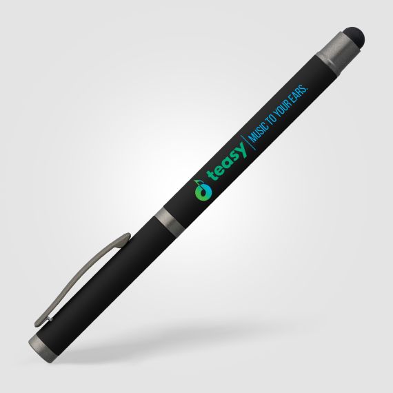 Stylo gel publicitaire Goldstar® stylet Bowie aluminium recyclé