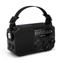 Radio personnalisée d’urgente Philips TAR1609 FM/AM et lampe de poche
