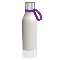 Gourde personnalisée en acier inoxydable recyclé 820 ml anneau silicone