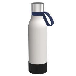 Gourde personnalisée en acier inoxydable recyclé 820 ml anneau silicone