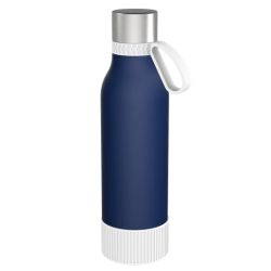 Gourde personnalisée en acier inoxydable recyclé 820 ml anneau silicone