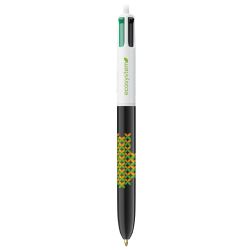 Stylo Bic 4 couleurs personnalisé écologique