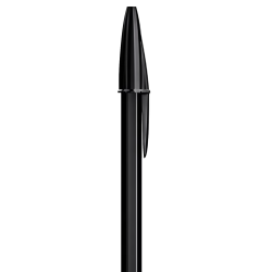 Stylo BIC® Cristal personnalisé Re'new black