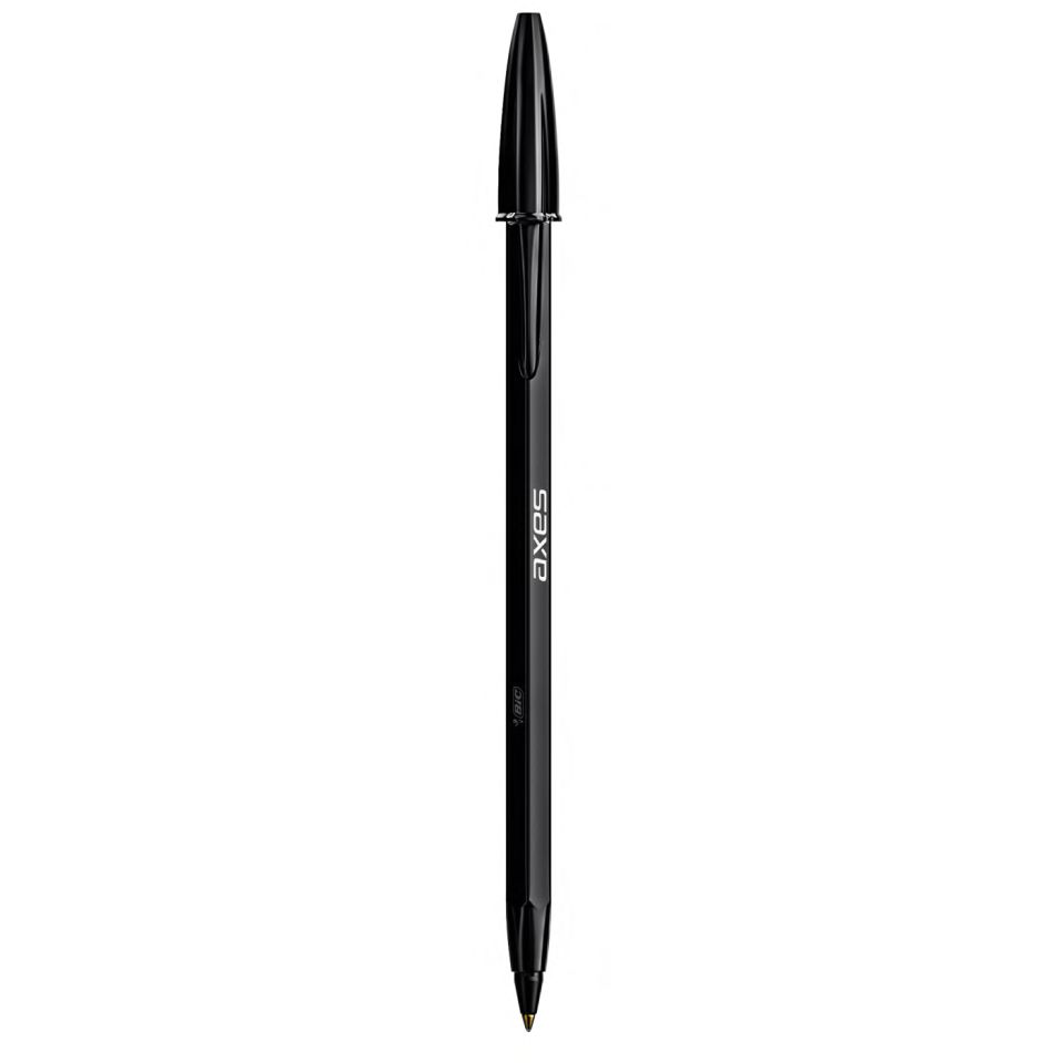 Stylo BIC® Cristal personnalisé Re'new black