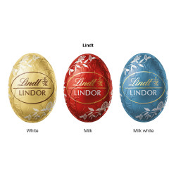 Boîte d’œufs de Pâques personnalisée fabriquée en Europe Lindt