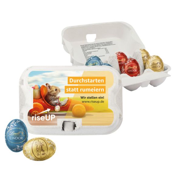 Boîte d’œufs de Pâques personnalisée fabriquée en Europe Lindt