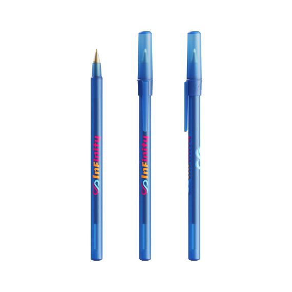 Stylo publicitaire personnalisé fabriqué en Europe express BIC Round Stic
