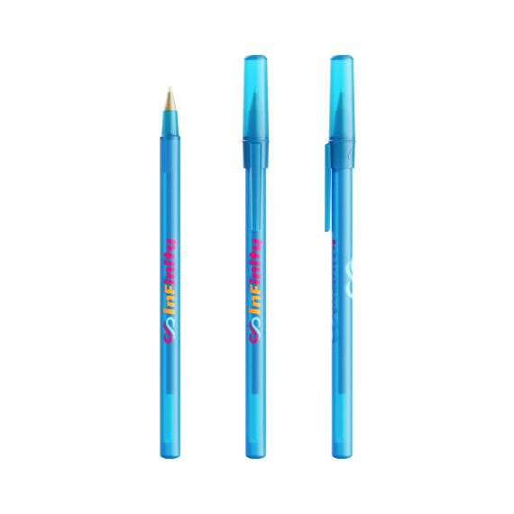 Stylo publicitaire personnalisé fabriqué en Europe express BIC Round Stic