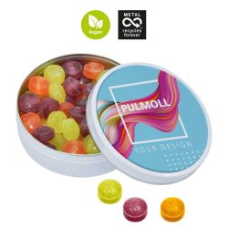 Boîte de pastilles Pulmoll personnalisée sans sucre Vegan