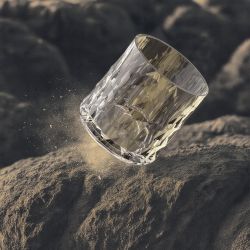 Verre personnalisé en tritan haute qualité cocktail spiritueux 0.25 cl fabriqué en Europe