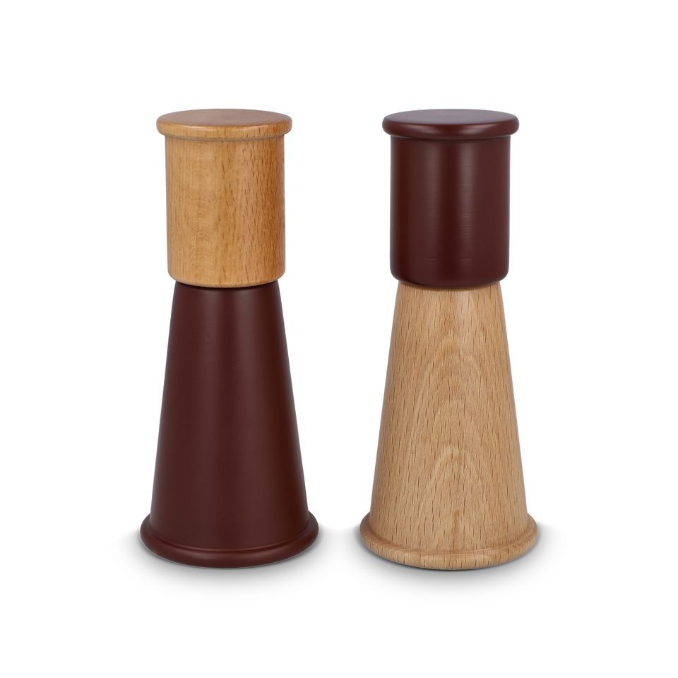 Set personnalisé de moulins à sel et poivre 15 cm Sagaform