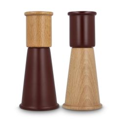 Set personnalisé de moulins à sel et poivre 15 cm Sagaform