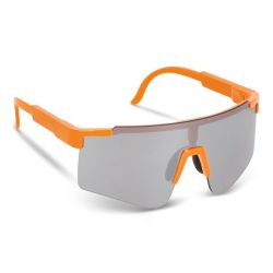 Lunette publicitaire de soleil de sport verre miroir UV400