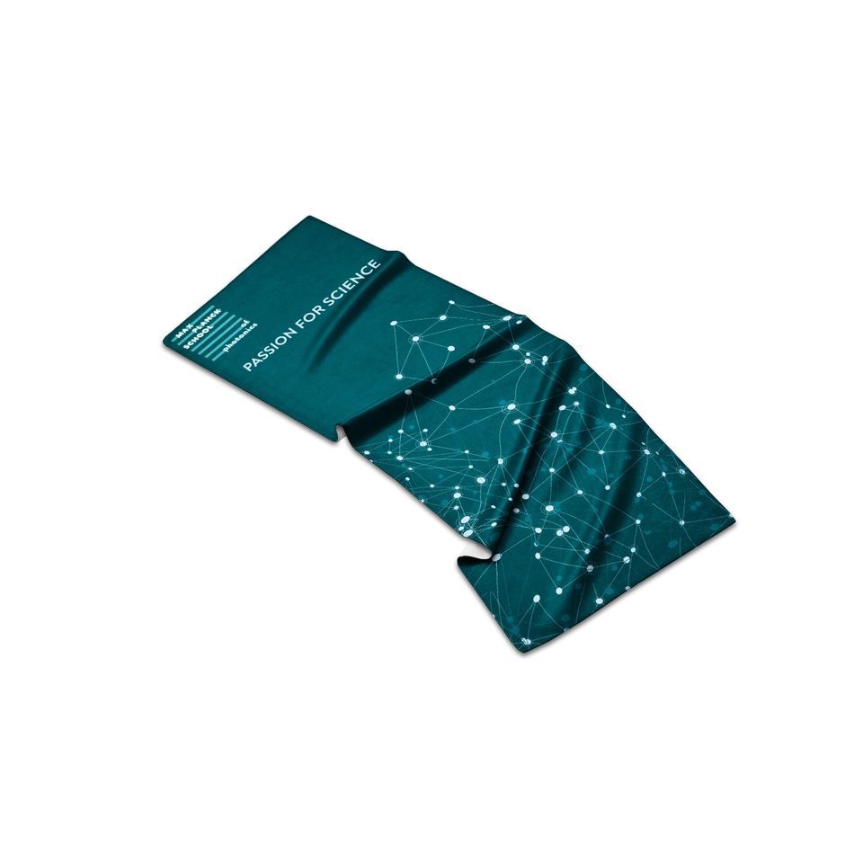 Serviette de sport publicitaire ultra-compacte en microfibre format 80x40 mm