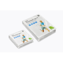 Serviette de sport publicitaire ultra-compacte en microfibre 80x40 mm express fabriquée en Europe