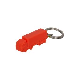 Porte-clé rigide en forme de camion en acrylique recyclé personnalisé fabriqué en Europe