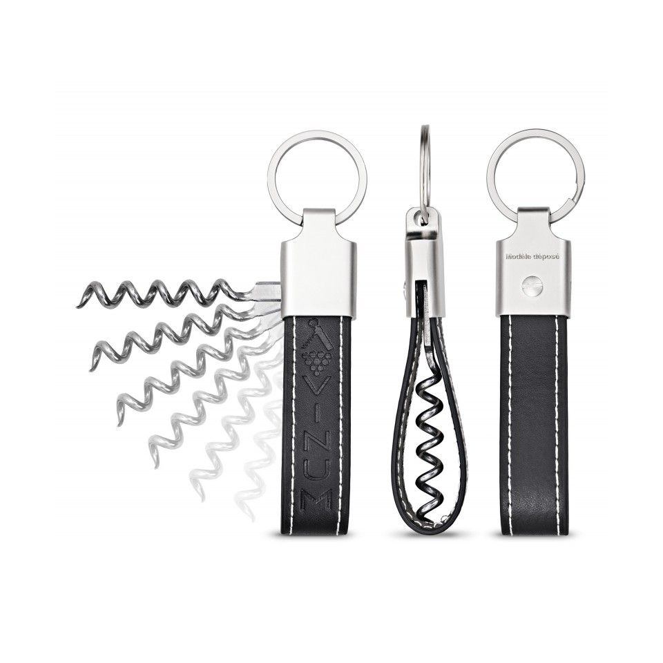 Porte-clés personnalisé Tire-bouchon